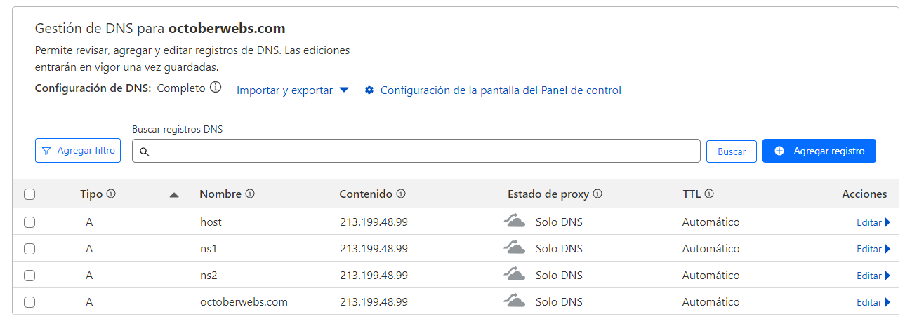 Dns Cloudflare